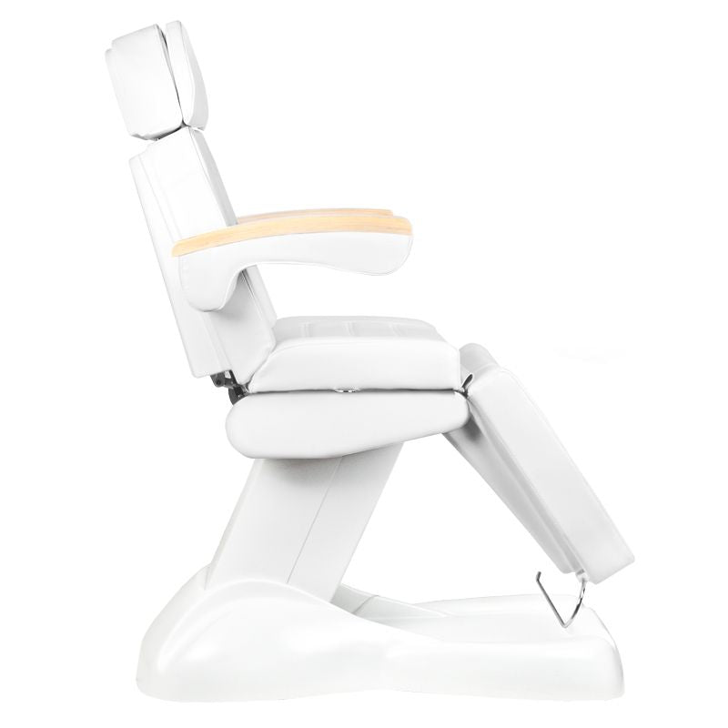 ActiveShop Electric Cosmetic Chair Lux White / Beech 3m