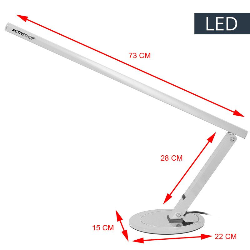 ACTIVESHOP Slim LED aluminum desk lamp