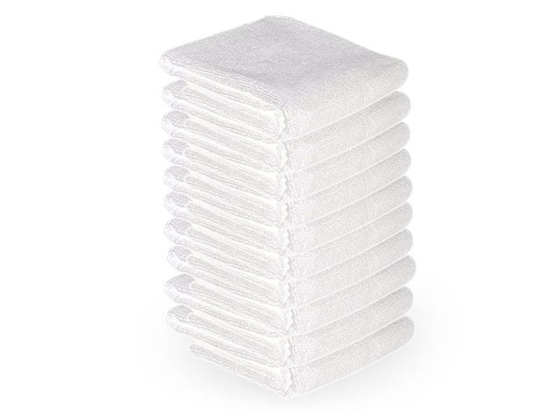 ActiveShop Microfiber Towel 73x40cm 10pcs White