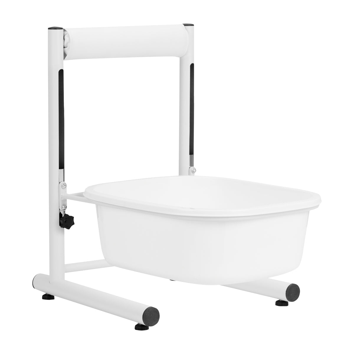 ActiveShop Height-Adjustable Pedicure Tray White