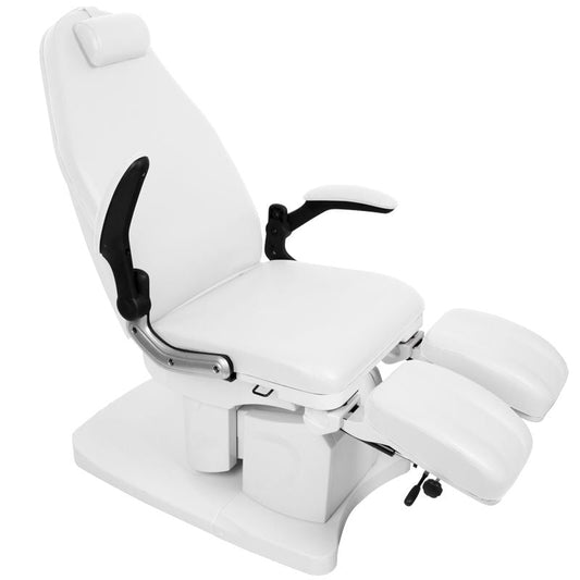 Azzurro Electro Podiatry Chair 709A 3 Strong White