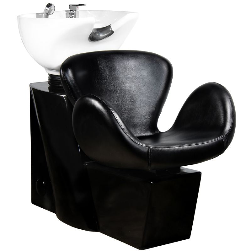 Gabbiano Amsterdam Hairdressing Hair Wash Unit Black