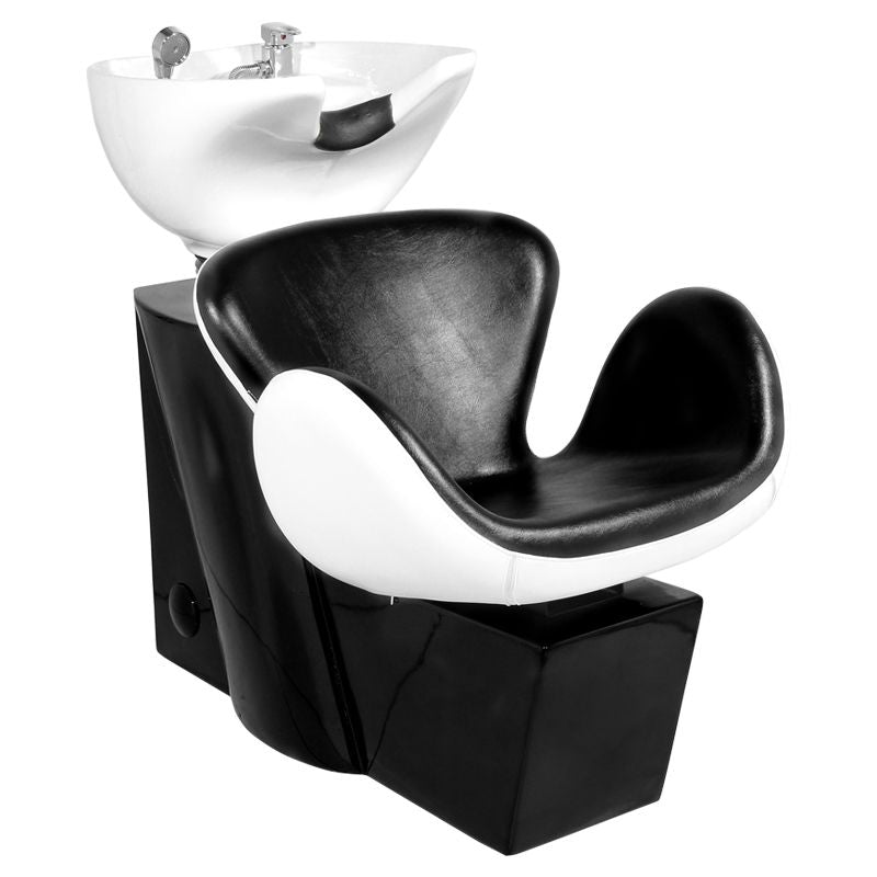 Gabbiano Amsterdam Hair Wash Unit Black & White