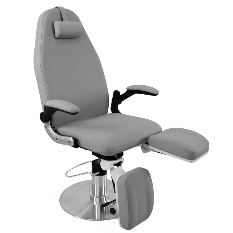 Azzurro Hydraulic Podiatry Chair 713A Grey