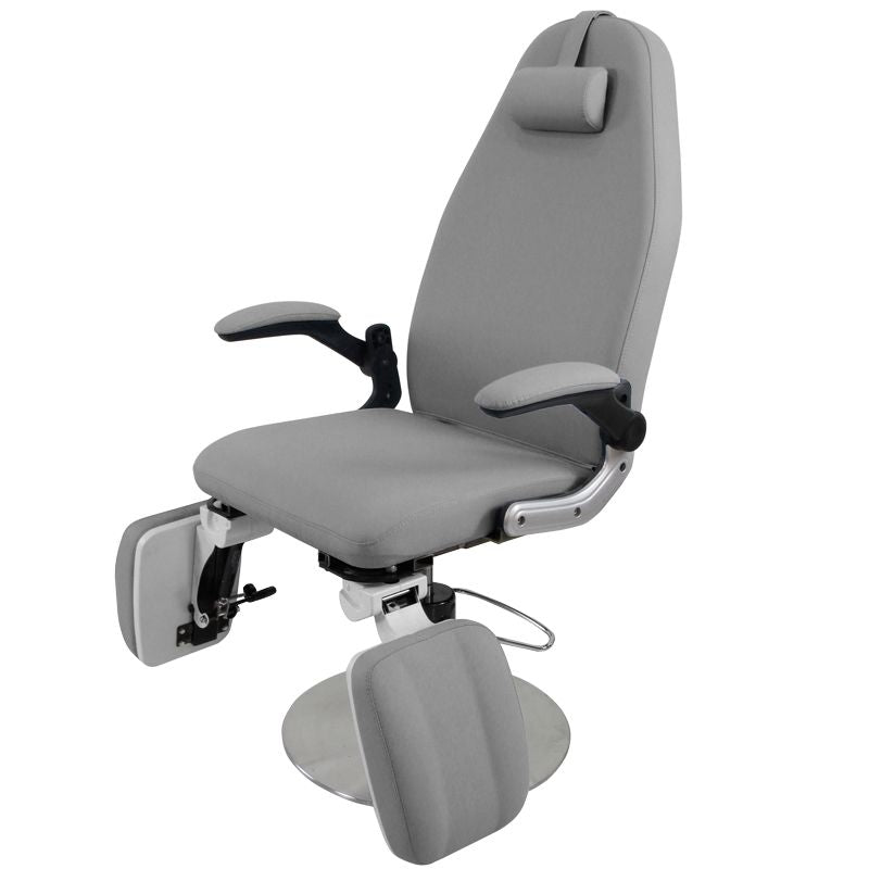 Azzurro Hydraulic Podiatry Chair 713A Grey