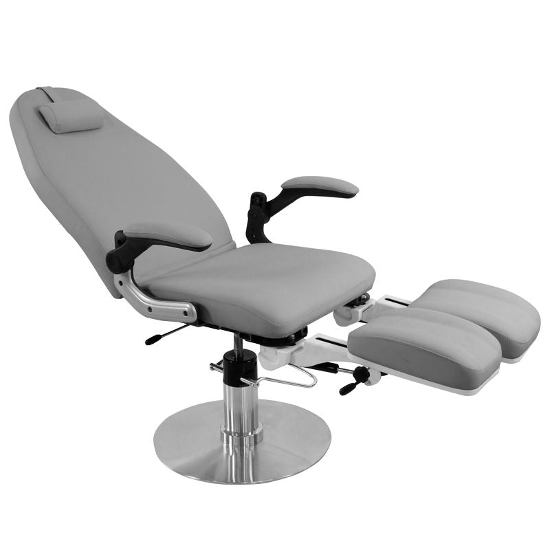 Azzurro Hydraulic Podiatry Chair 713A Grey