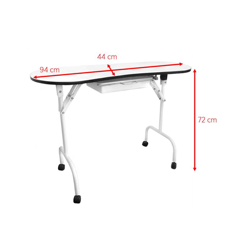 ACTIVESHOP Folding desk 4031 white + bag