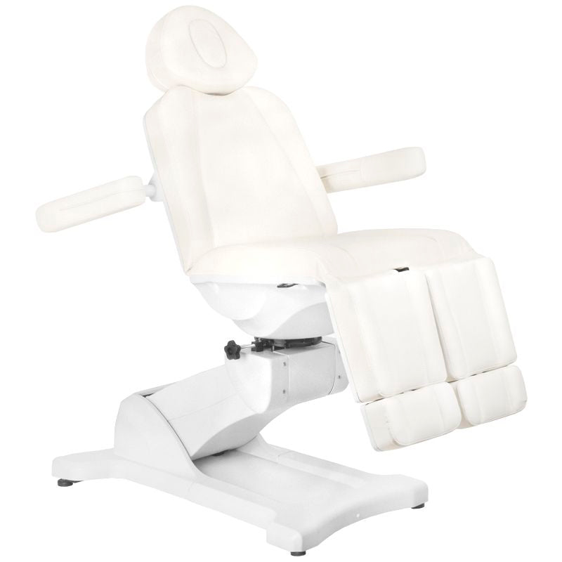 Azzurro Electric Cosmetic Chair 869as Pedicure 5 Motor Rotary White