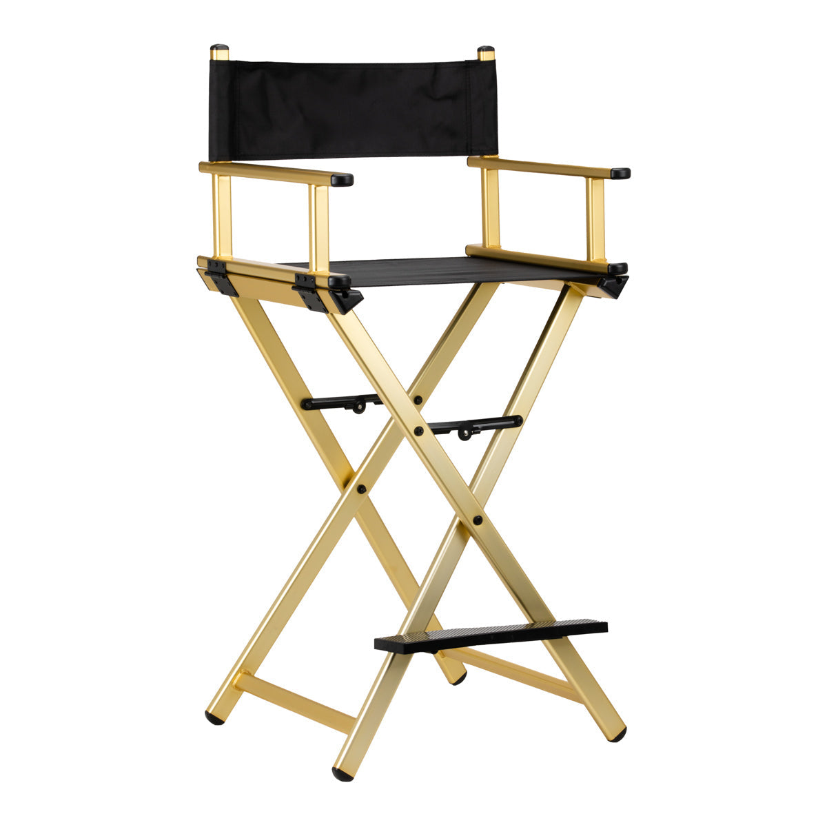 ActiveShop Make-up Chair Aluminum Gold