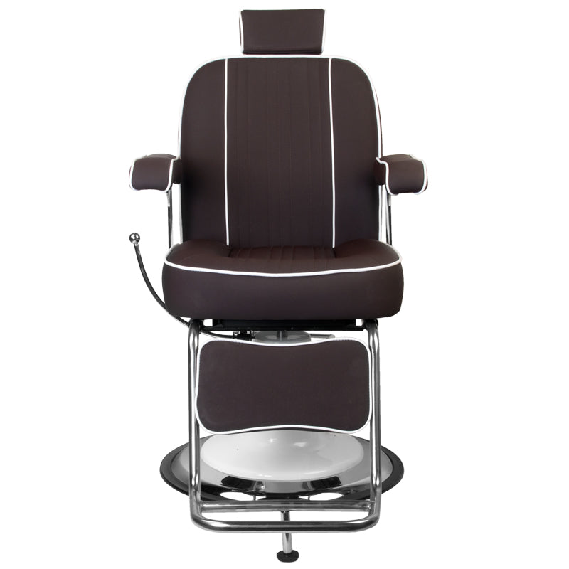 Gabbiano amadeo brown barber chair