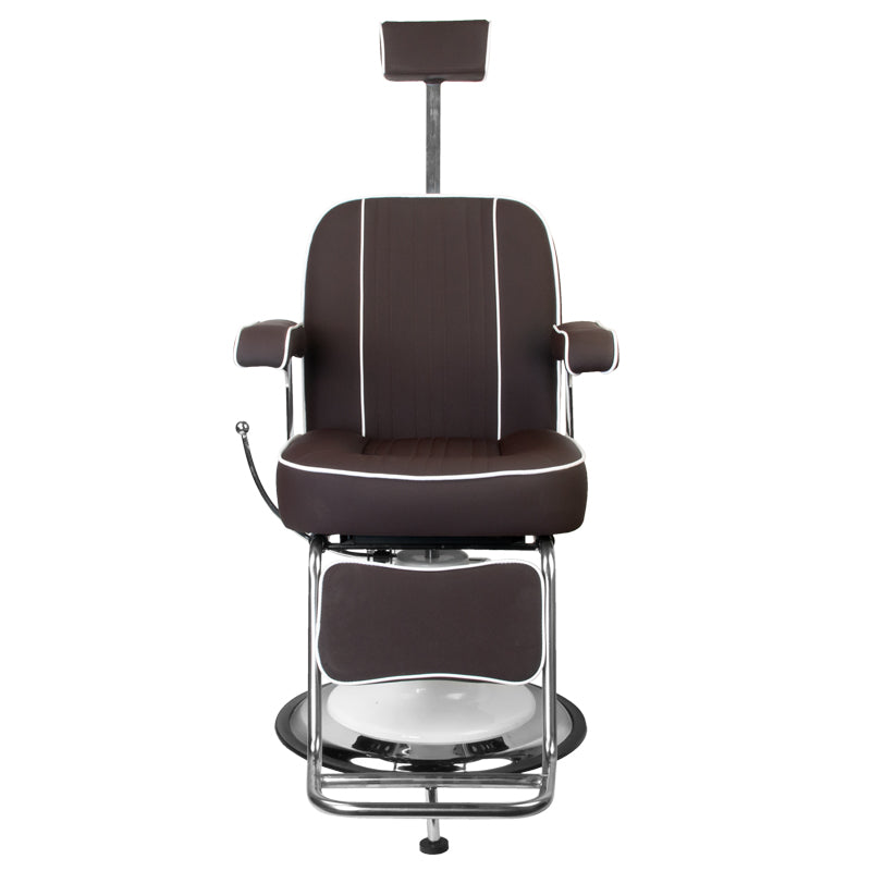 Gabbiano amadeo brown barber chair