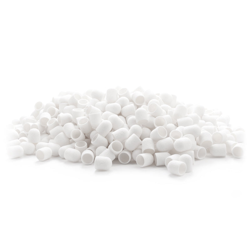 Exo Abrasive cap 10mm / 60 500 pcs hard cap white