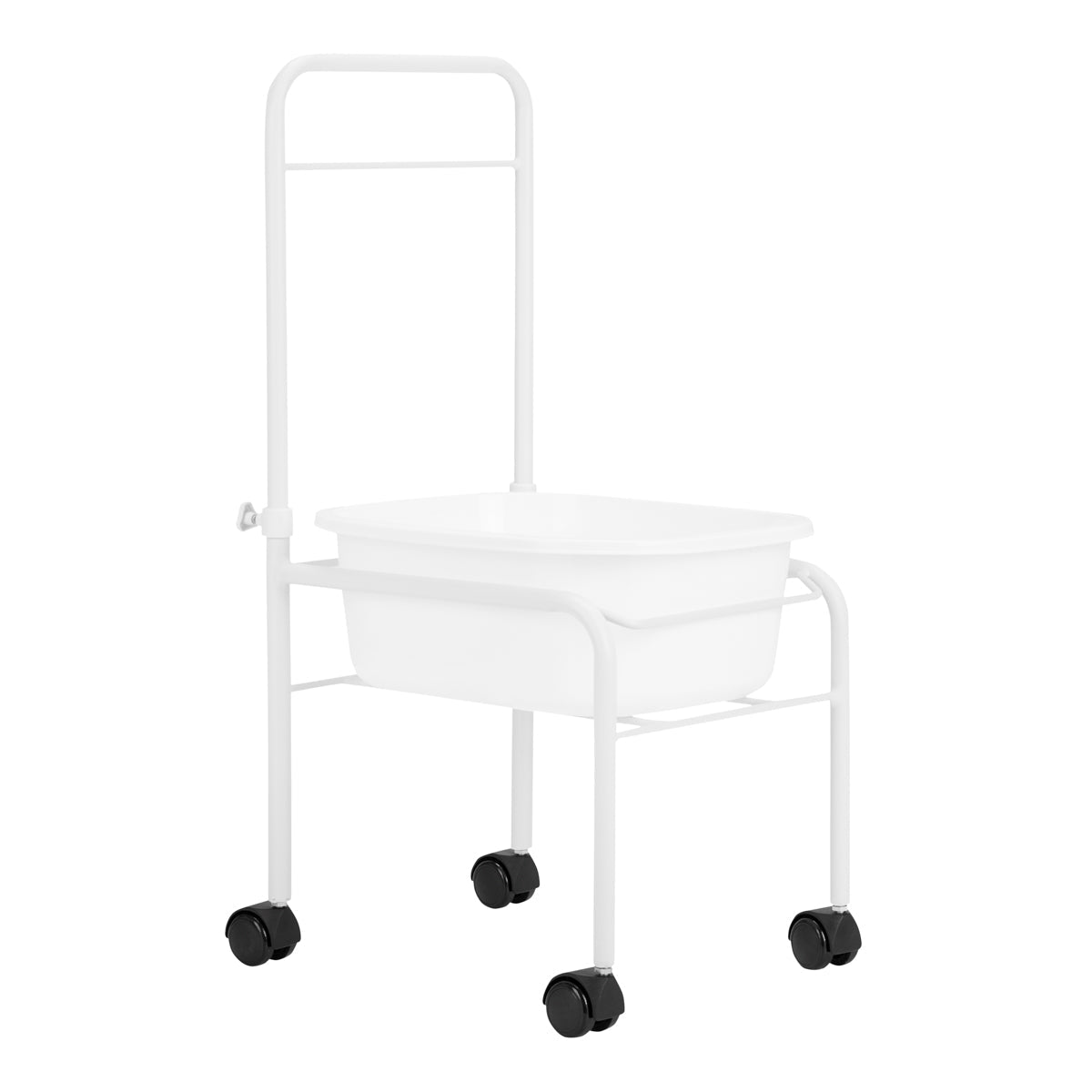 ACTIVESHOP White pedicure tray on wheels