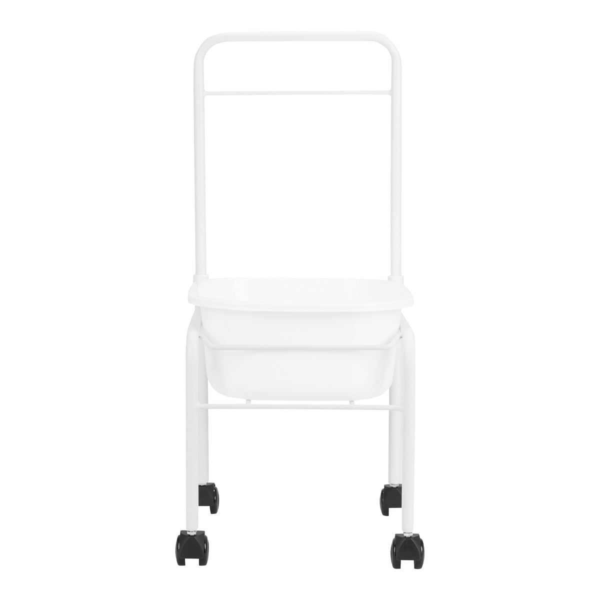 ACTIVESHOP White pedicure tray on wheels