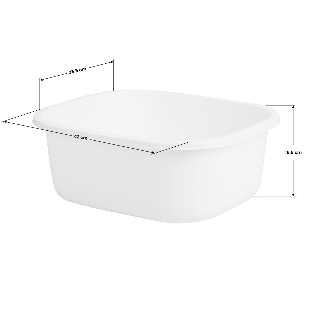 ACTIVESHOP White pedicure tray on wheels