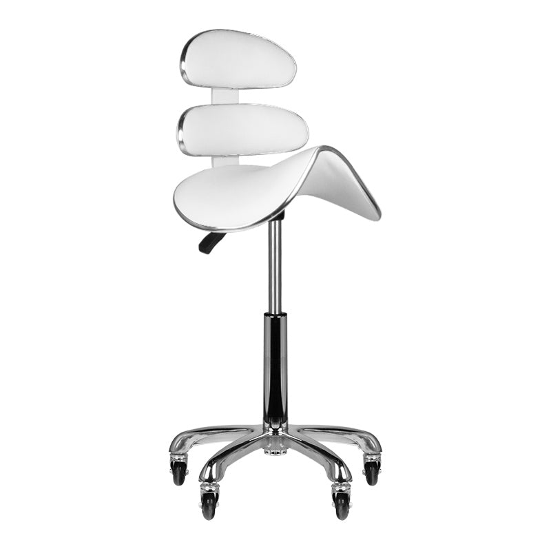 ActiveShop Roll Speed AM-880 Cosmetic Stool White