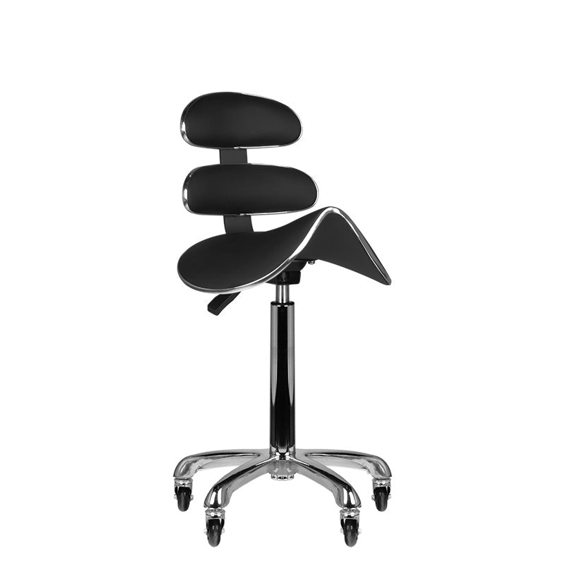 ACTIVESHOP Roll speed am-880 black high cosmetic stool