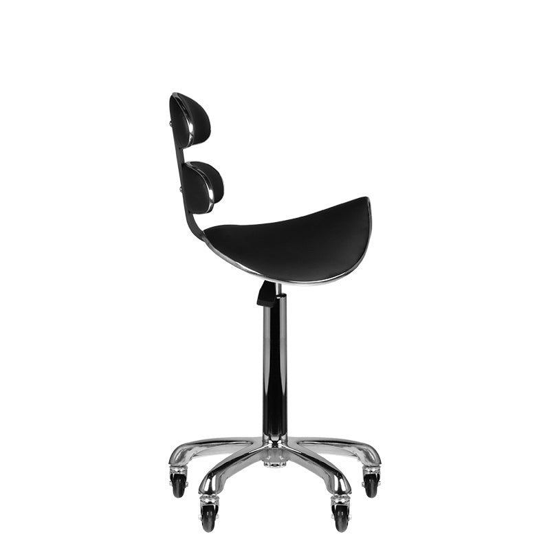 ACTIVESHOP Roll speed am-880 black high cosmetic stool