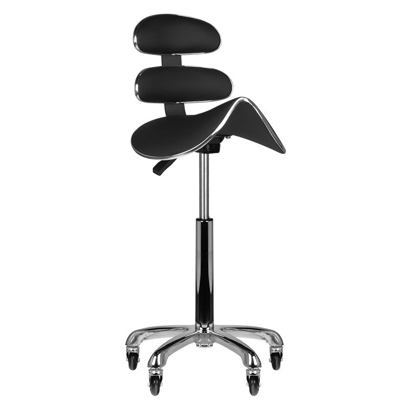 ACTIVESHOP Roll speed am-880 black high cosmetic stool