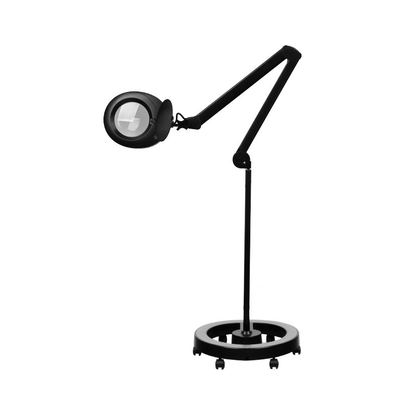 Elegante 6025 60 LED SMD 5D Black magnifier lamp with a tripod