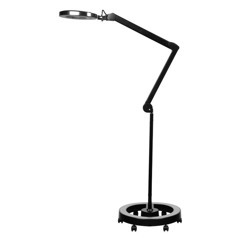 Elegante 6025 60 LED SMD 5D Black magnifier lamp with a tripod