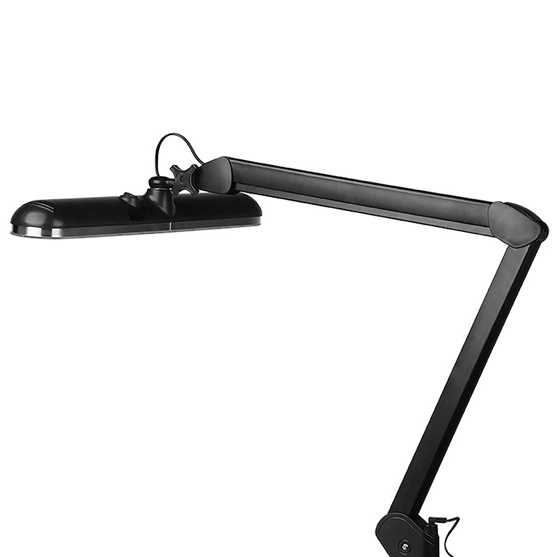 Elegante 801st LED work lamp with standard black vise