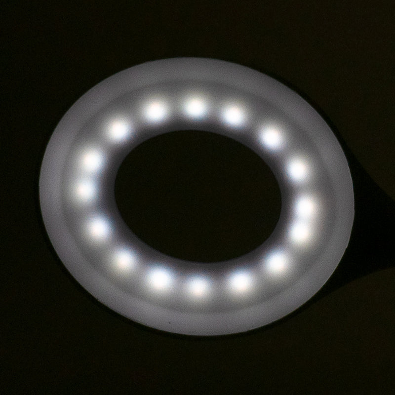 ACTIVESHOP Ring led lamp snake on the desk white