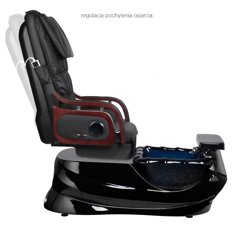 ACTIVESHOP Spa pedicure chair AS-261 black with massage function