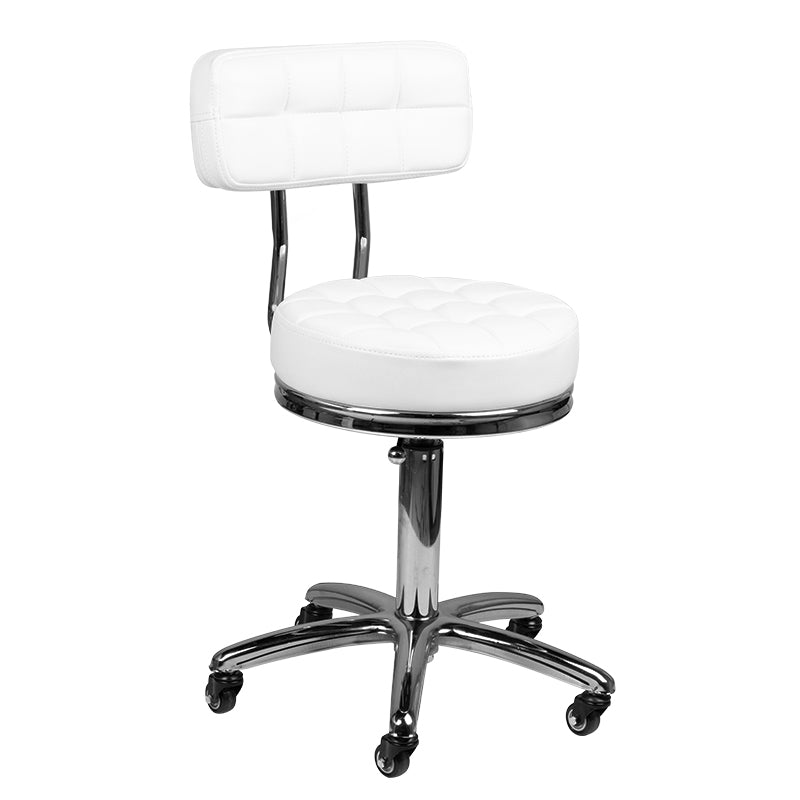 ACTIVESHOP Cosmetic stool am-877 white