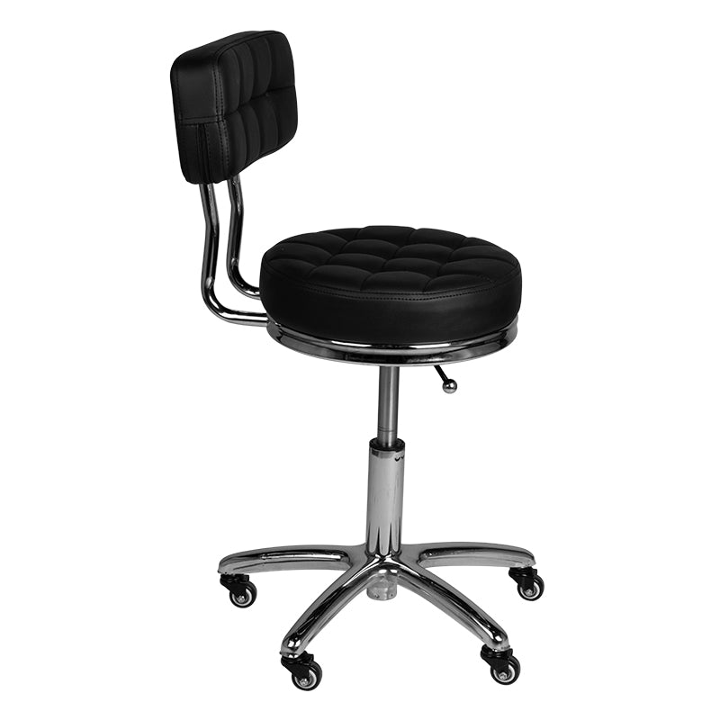 ACTIVESHOP Cosmetic stool am-877 black