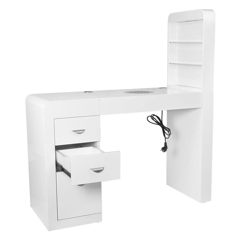 ACTIVESHOP Cosmetic Desk 310 White Left