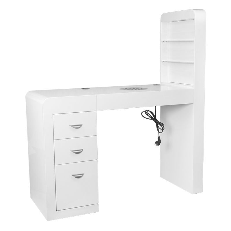 ACTIVESHOP Cosmetic Desk 310 White Left