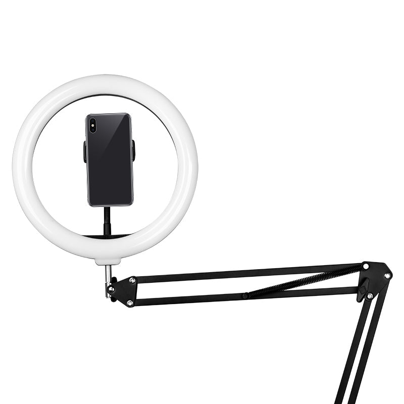 ActiveShop Ring Light 10 "8w Led Black For Table Top