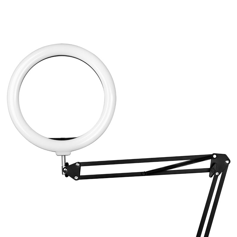 ActiveShop Ring Light 10 "8w Led Black For Table Top