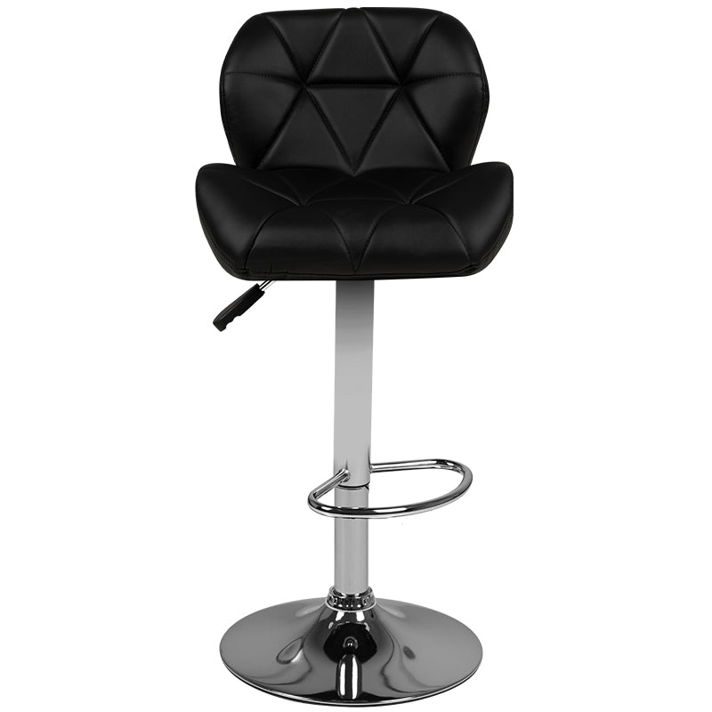 ACTIVESHOP Bar stool m01 quilted adjustable black