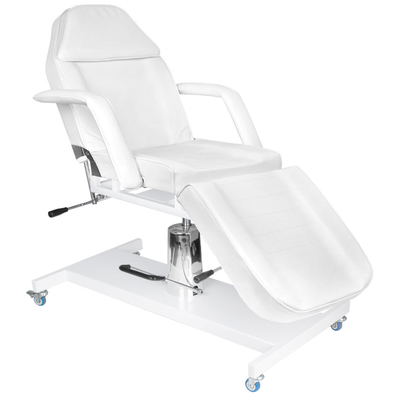 ACTIVESHOP Cosmetic chair hyd. basic 210 white on wheels