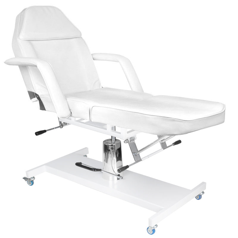 ACTIVESHOP Cosmetic chair hyd. basic 210 white on wheels