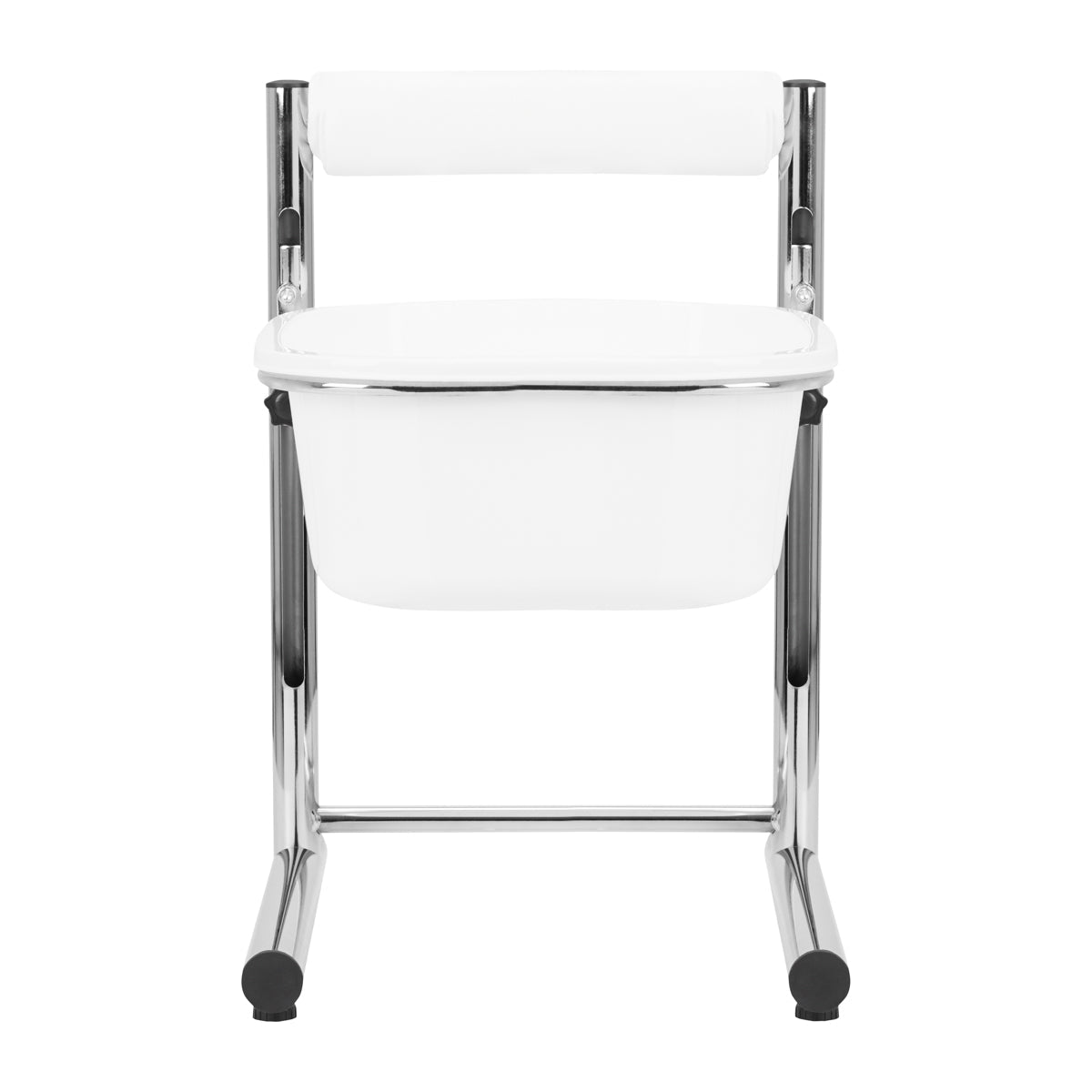 ACTIVESHOP Pedicure tray with adjustable height, chrome