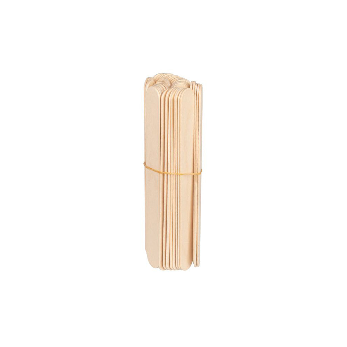 ACTIVESHOP Large wooden spatula 150x18x1.8mm - 50 pieces