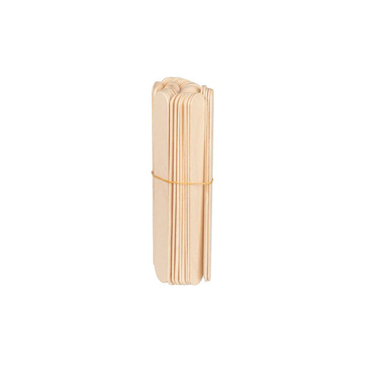 ACTIVESHOP Large wooden spatula 150x18x1.8mm - 50 pieces