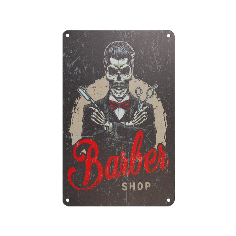 Decorative Plaque for Barber Shop B081 'Barber Shop'