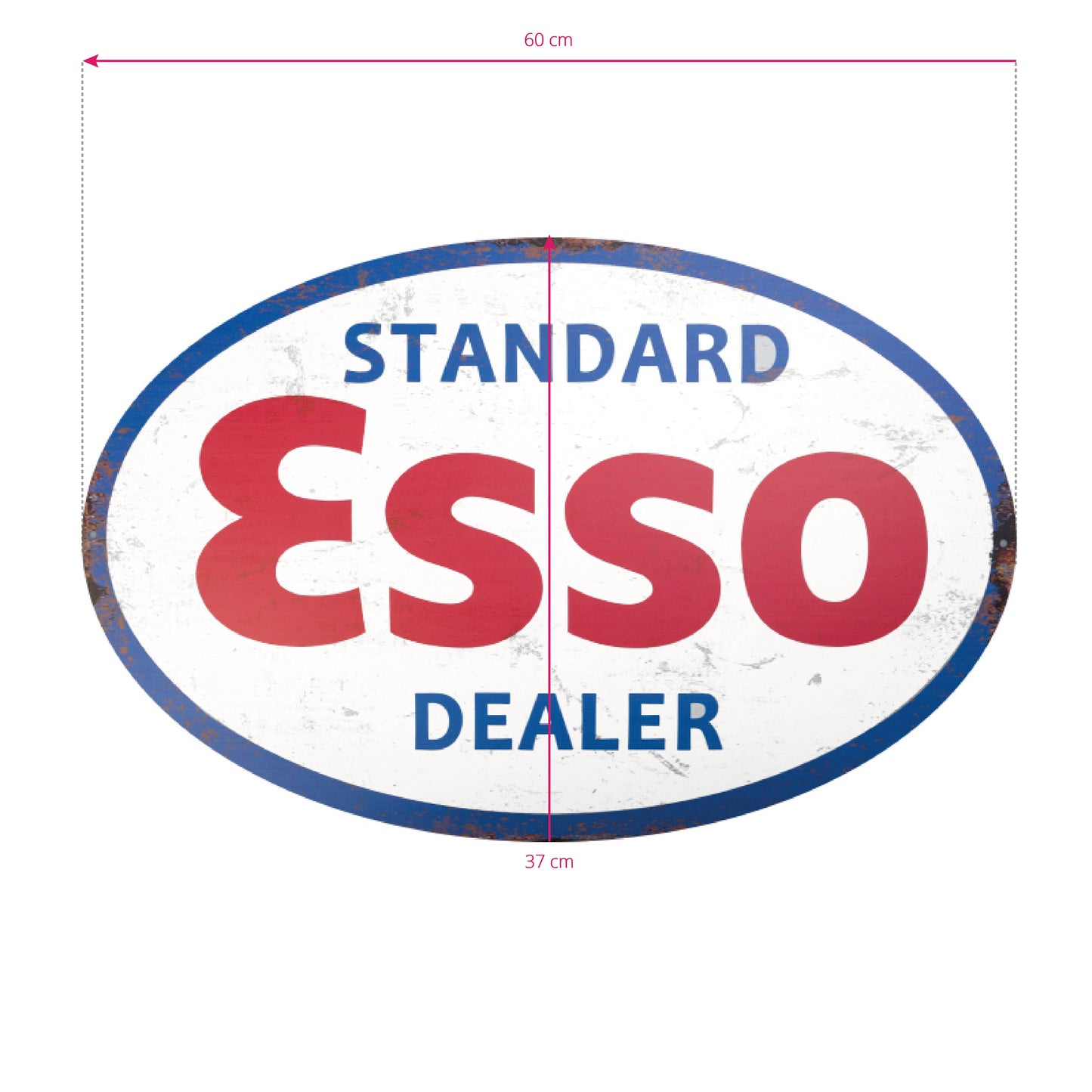 Barber Shop & Tattoo Studio Decorative Board N051 'Esso'