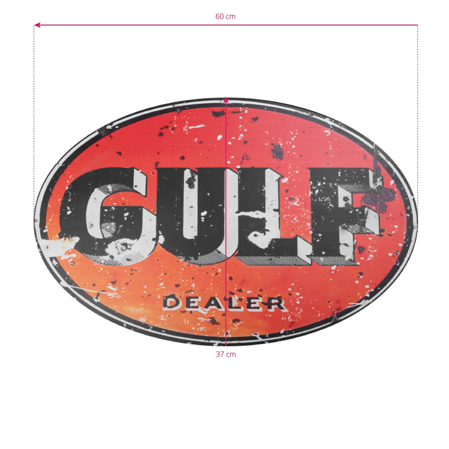 Barber Shop & Tattoo Studio Decorative Board N132 'Gulf'