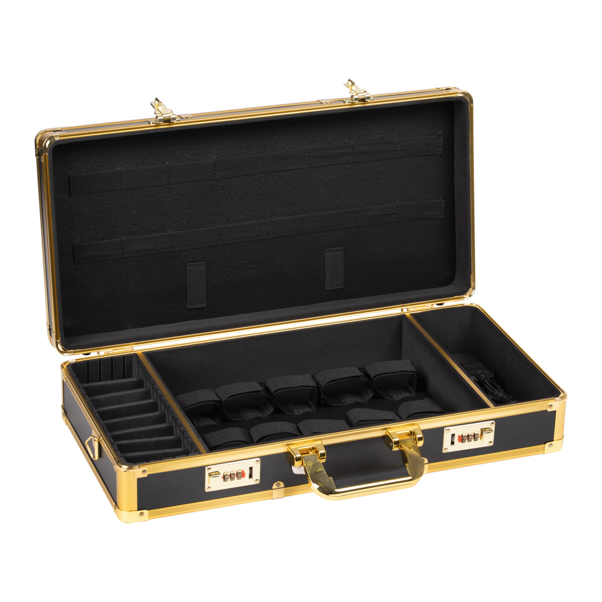 ACTIVESHOP BARBER BLACK AND GOLD HAIRDRESSING SUITCASE