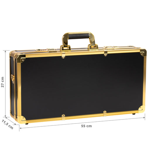 ACTIVESHOP BARBER BLACK AND GOLD HAIRDRESSING SUITCASE