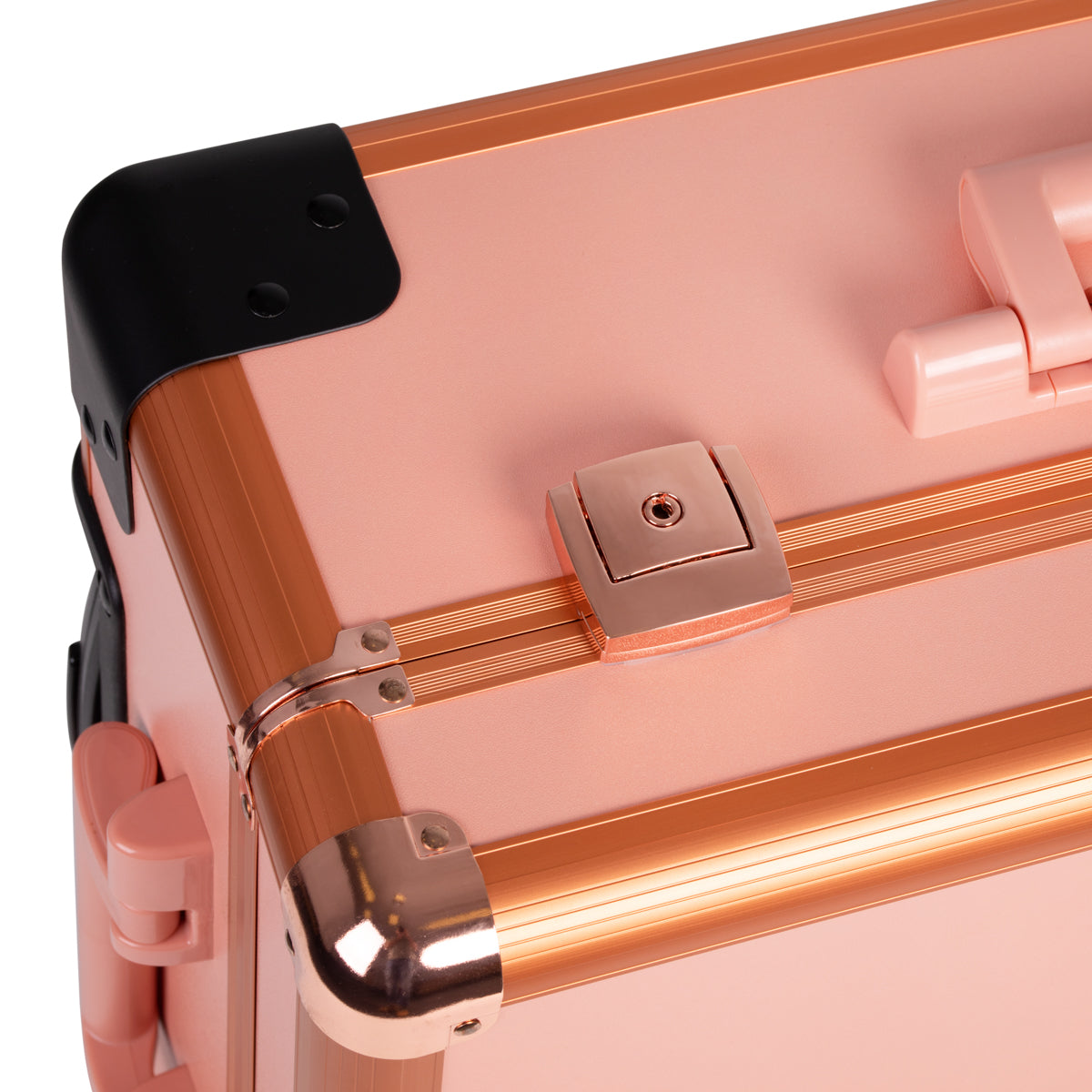 ActiveShop Case Portable Makeup Stand T-27 Rose Gold