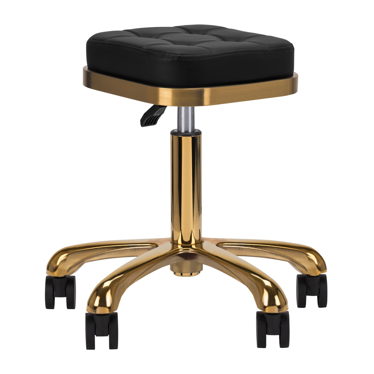 Activeshop Cosmetic Stool M-1645 Black Gold