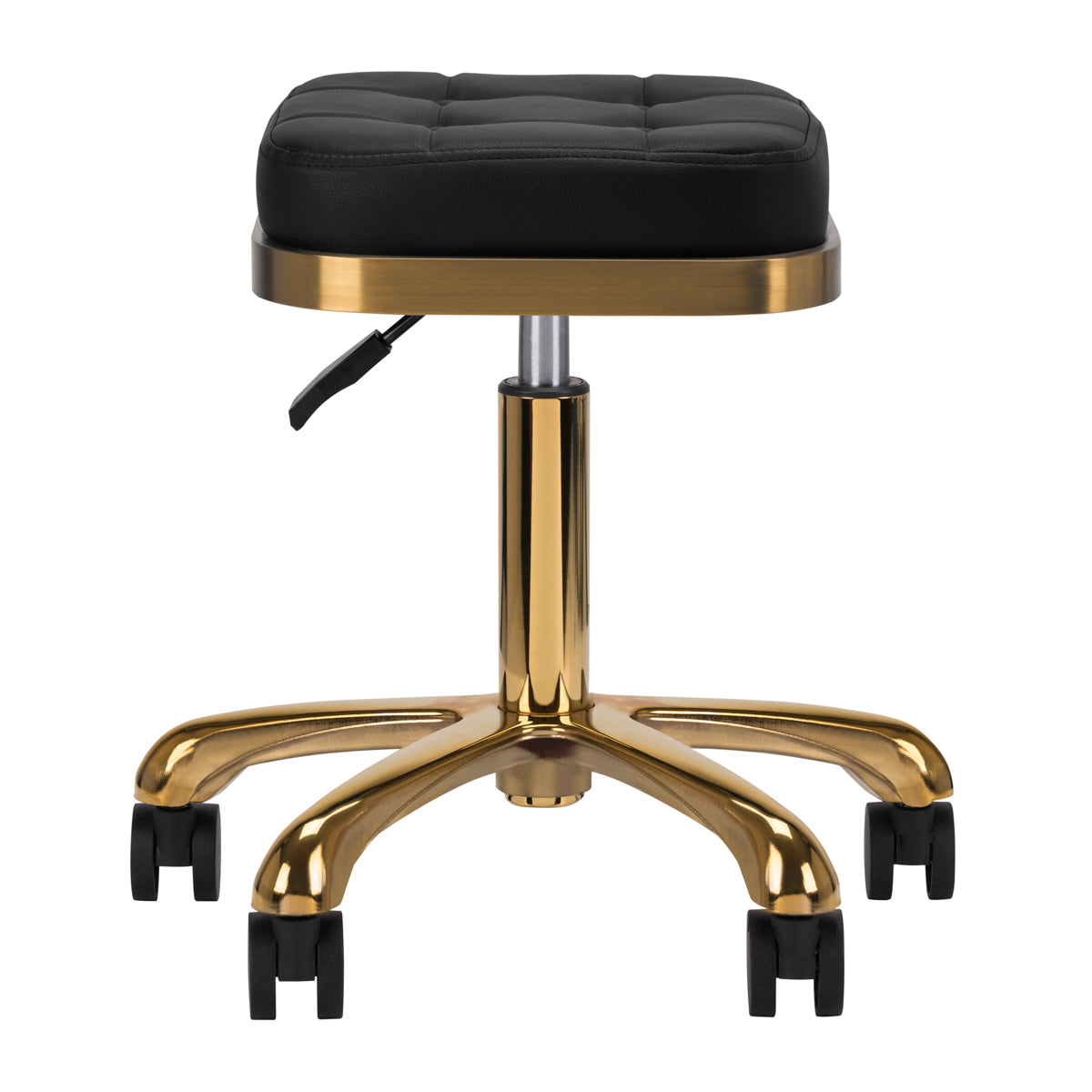 Activeshop Cosmetic Stool M-1645 Black Gold