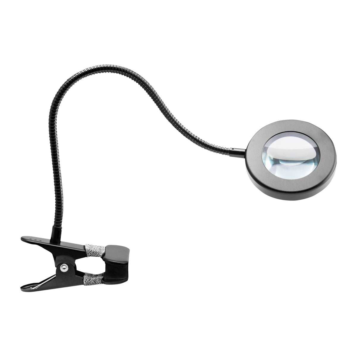 ACTIVESHOP SNAKE RING LED LAMP LAMP ON A DESK BLACK