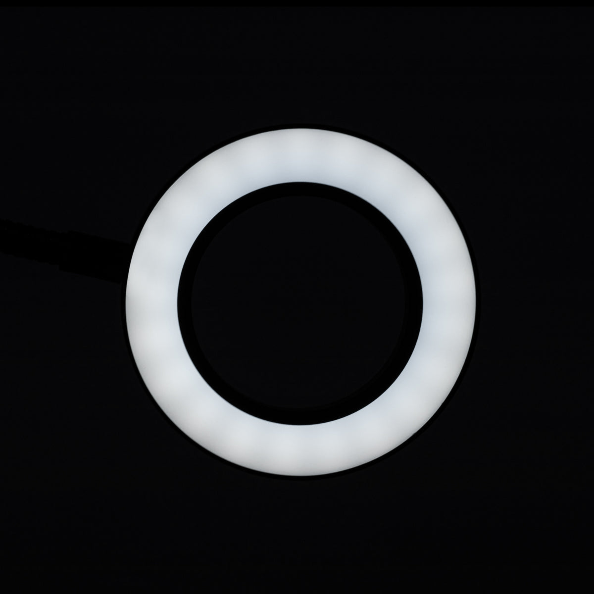 ACTIVESHOP SNAKE RING LED LAMP LAMP ON A DESK BLACK